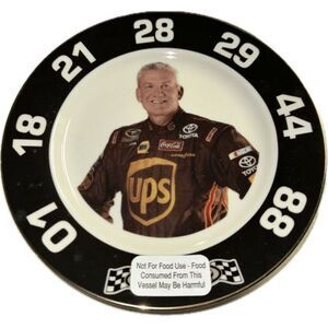 DALE JARRETT FAN CLUB PLATE/ #1916  of‎ 2500/ 3x DAYTONA CHAMP, NASCAR HOF New